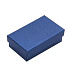 Gift box with jewelry sponge dark blue 8 x 5 x 2.5 cm 1 piece